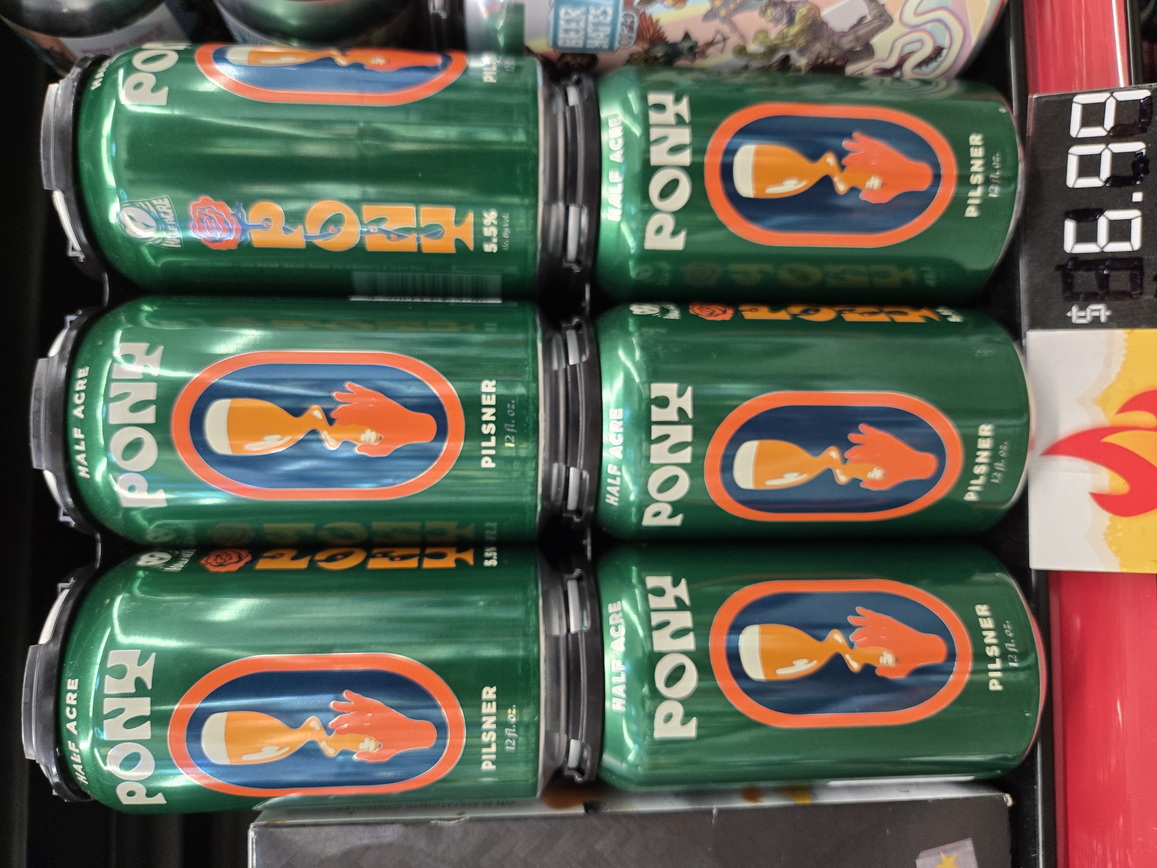 Half Acre Pony pilsner at Five Star Liquor in Crown Point